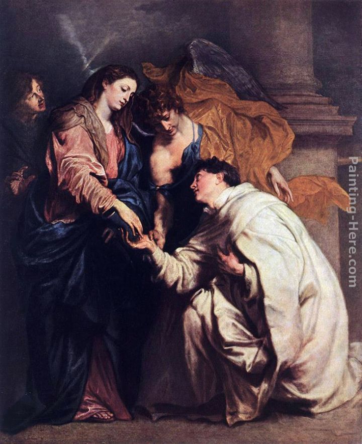 Blessed Joseph Hermann painting - Sir Antony van Dyck Blessed Joseph Hermann art painting